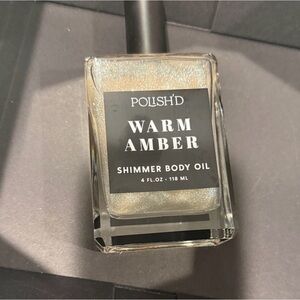 Warm Amber Shimmer Body Oil